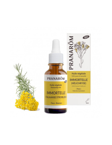 Pranarom Huile végétale Immortelle (Hélichryse) - 30ml