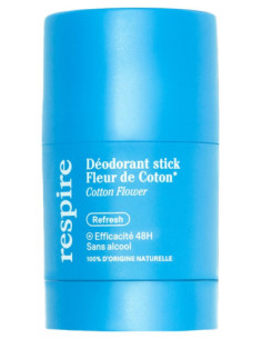 Respire Déodorant Stick Fleur de Coton Bio- 50 g