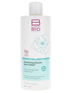 BcomBIO Shampoing Douche Sans Sulfate Bio - 500 ml