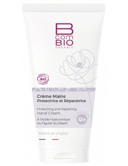 BcomBIO Crème Protectrice et Réparatrice Mains et Ongles - 50 ml