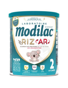 Modilac Expert Riz AR lait 2ème âge - 800g
