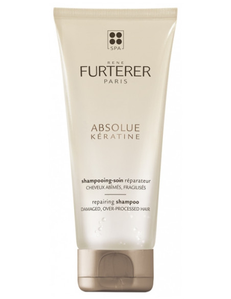 Furterer Absolue Kératine Cure Renaissance Shampoing-Soin Réparateur Cheveux Abîmés Fragilisés - 200 ml