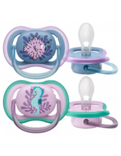 Avent Ultra Air Sucettes Orthodontiques 6-18 Mois - 2 unités