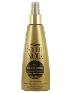 Soleil Noir Huile Sèche Vitaminée Ultra Bronzante Sans Filtre Spray - 150ml