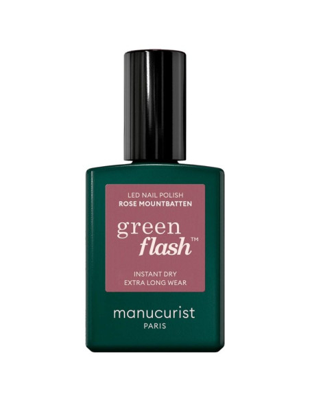 Manucurist Rose Mountbatten Vernis Green Flash - GREEN FLASH - Rose Mountbatten - Rose - 15 ml