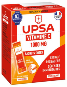 UPSA Vitalité Vitamine C 1000 mg - 10 Sachets