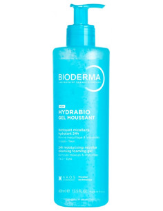 Bioderma Hydrabio Gel Moussant Nettoyant Micellaire Hydratant 24H - 400 ml