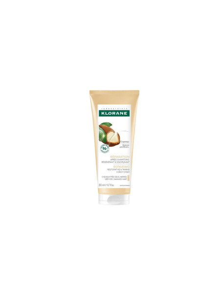 Klorane CUPUACU BIO - Baume Après-Shampooing Nutrition et Réparation - Cheveux Très Secs - 200ml