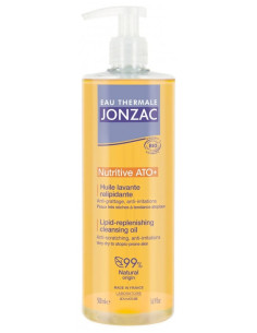 Eau Thermale Jonzac Nutritive ATO+ Huile Lavante Relipidante Bio - 500 ml