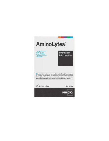 NHCO Aminolytes  Goût : Neutre - 14 Sticks