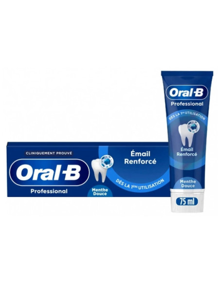 Oral-B Professional Dentifrice Émail Renforcé - 75 ml