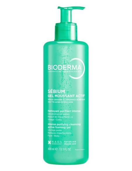 Bioderma Sébium Gel Moussant Actif - 400 ml