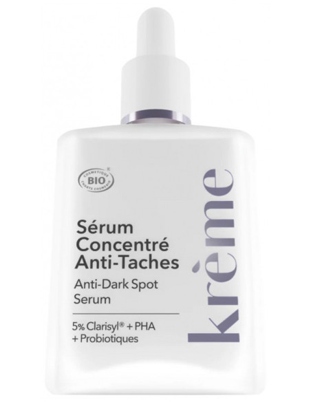 Krème Sérum Concentré Anti-Taches Visage Bio - 30 ml
