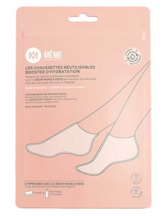 MÊME Les Chaussettes Réutilisables Booster d'Hydratation - 1 Paire
