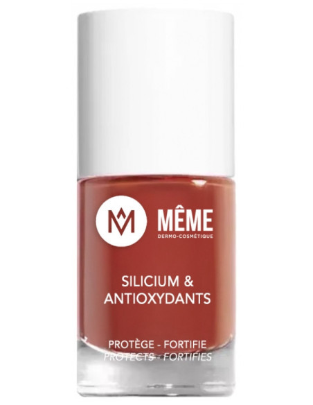 MÊME Vernis Silicium & Antioxydants  - Teinte : 27 Brique - 10 ml