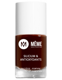MÊME Vernis Silicium & Antioxydants Teinte : 10 Chocolat - 10ml