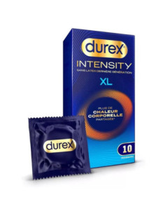 Durex Intensity XL Préservatifs sans latex - 10 préservatifs