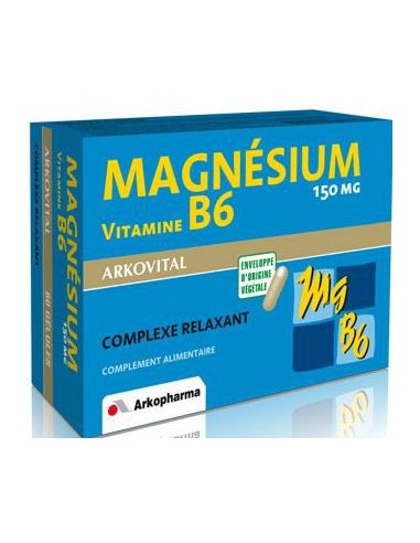 Arkovital Magnésium Vitamine B6 - 60 gélules