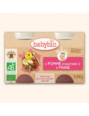 Petit Pot Fruits - Pomme d'Aquitaine...