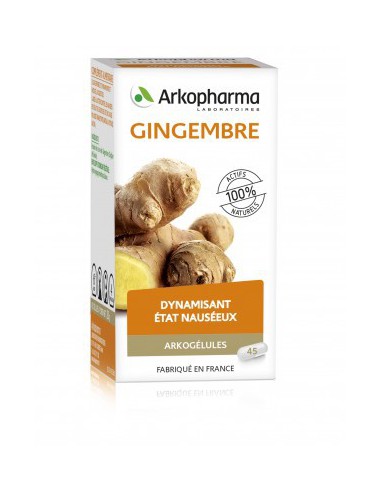 Arkogélules Gingembre - 45 gélules