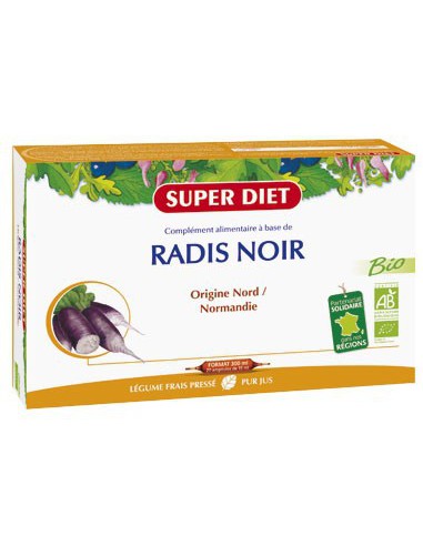 Radis Noir Bio - 20 x 15ml