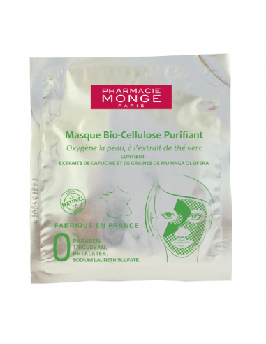 Masque Bio-Cellulose Purifiant, 1 unité