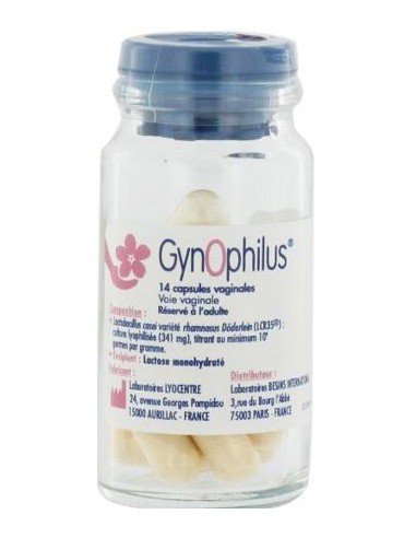 Gynophilus, Rééquilibrant de la Flore Vaginale, 14 gélules