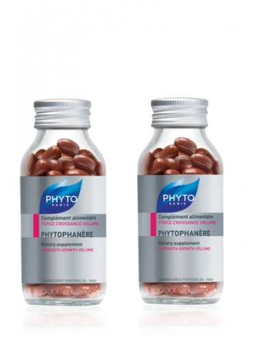Phytophanère Force Croissance Cheveux et Ongles - 2x120 capsules