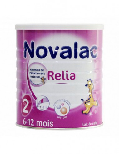 Novalac Lait Relia 2ème Age - 800g