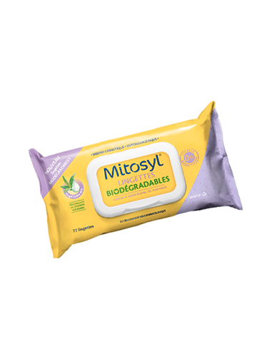 Lingettes Biodégradables à l'Aloe...