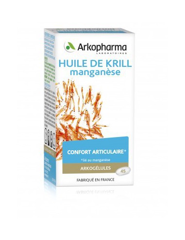 Arkogélules Huile de Krill - 45 gélules