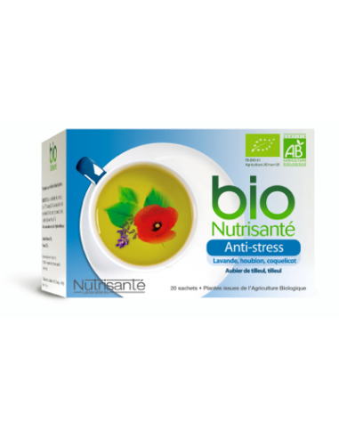 INFUSION BIO Anti-Stress - 20 sachets INFUSION BIO Anti-Stress - 20 sachets