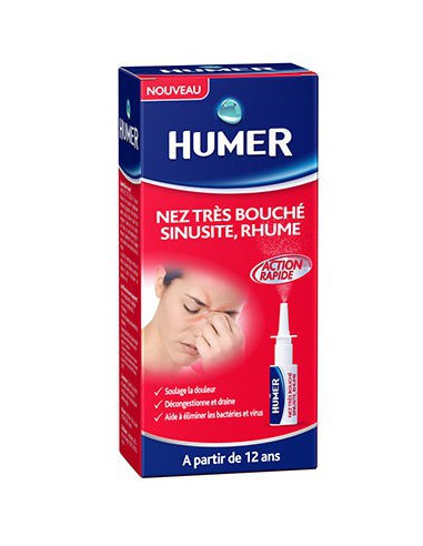 Spray Nez Très Bouché, Sinusite,...