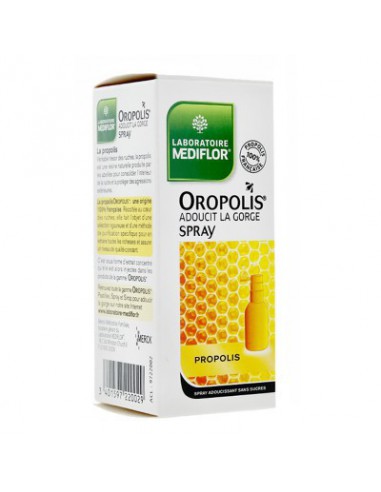 Oropolis Spray Adoucissant pour la Gorge - 20ml