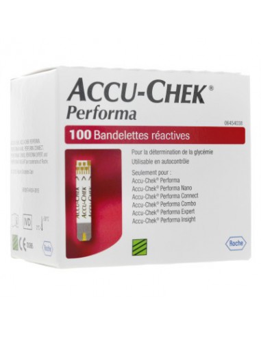 Accu-Chek Performa - 100 bandelettes