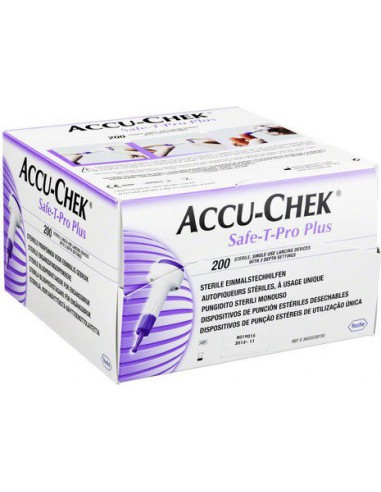 Accu-Chek Safe-T-Pro Plus - 200...