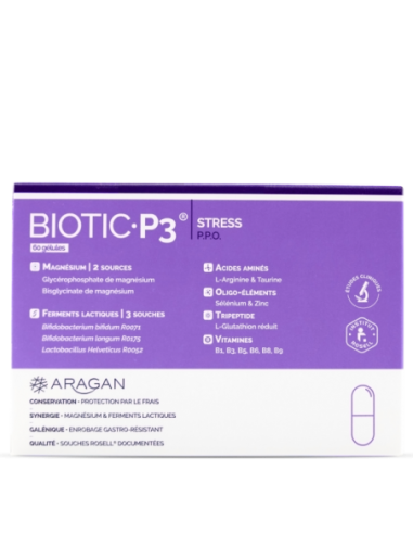 Biotic P3® Stress P.P.O - 60 gélules