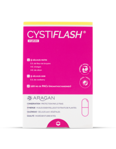 Aragan Cystiflash® - 10 gélules