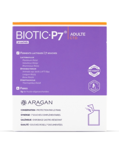 Biotic P7® Entéro I.H.S - 30 gélules