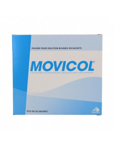 MOVICOL, poudre pour solution buvable en sachet - 20 sachets