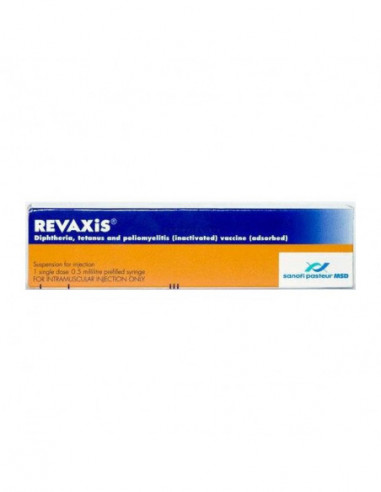 REVAXIS, suspension injectable en seringue préremplie. - 0.5ml