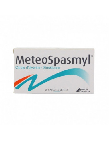 METEOSPASMYL -20 capsules molles