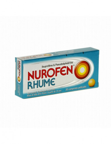 NUROFEN RHUME - 20 comprimés pelliculés
