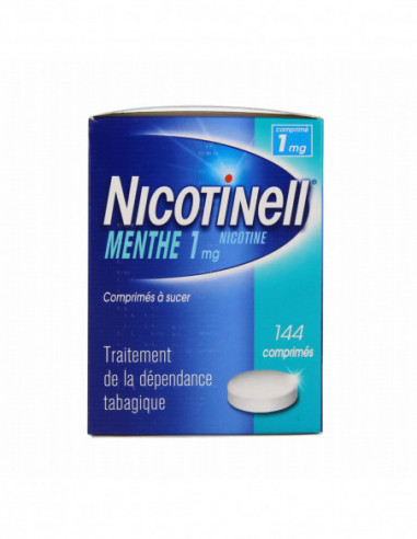 NICOTINELL MENTHE 1 mg, comprimé à sucer - 144 comprimés