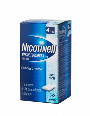 NICOTINELL MENTHE FRAICHEUR 4 mg SANS...