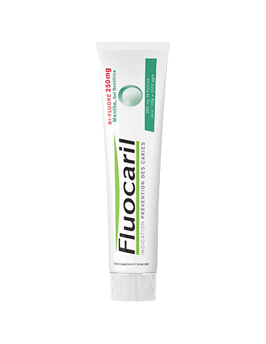 FLUOCARIL BI-FLUORE 250mg MENTHE, gel dentifrice- 75ml