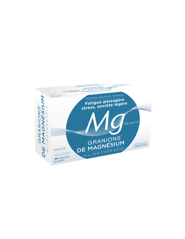 GRANIONS DE MAGNESIUM 3,82 mg/2 ml, solution buvable - 30x2ml