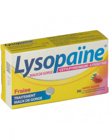 LYSOPAÏNE MAUX DE GORGE...