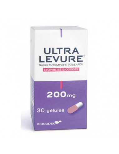 ULTRA-LEVURE 200 mg, 30 gélules
