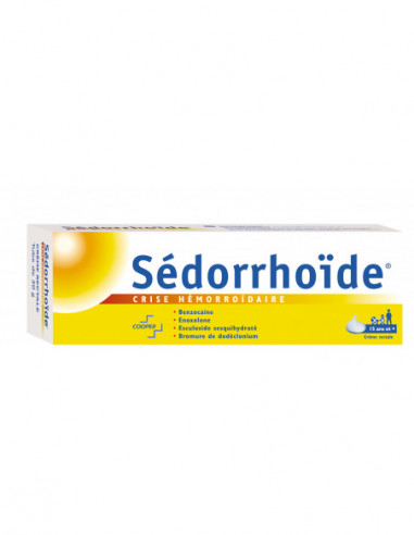 SEDORRHOIDE CRISE HEMORROIDAIRE, crème rectale - 30g